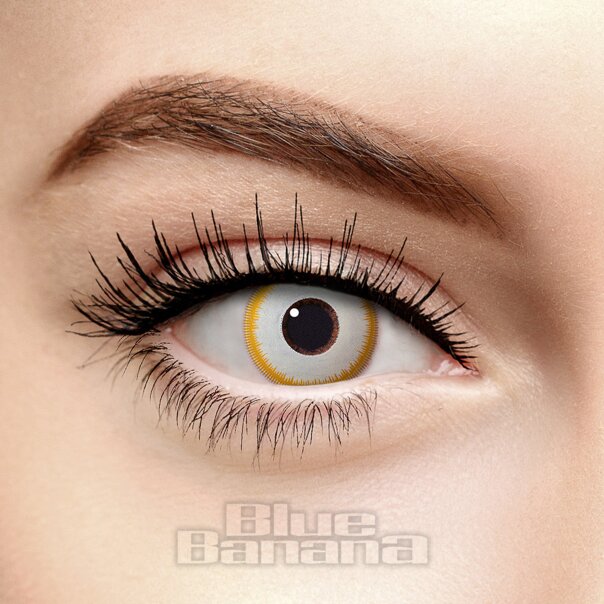Avatar 1 Tag Farbige Kontaktlinsen, Gelbe Na'vi Eyes Linse