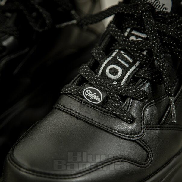 Buffalo Blader Vegan Trainer (Black) | Blue Banana Footwear