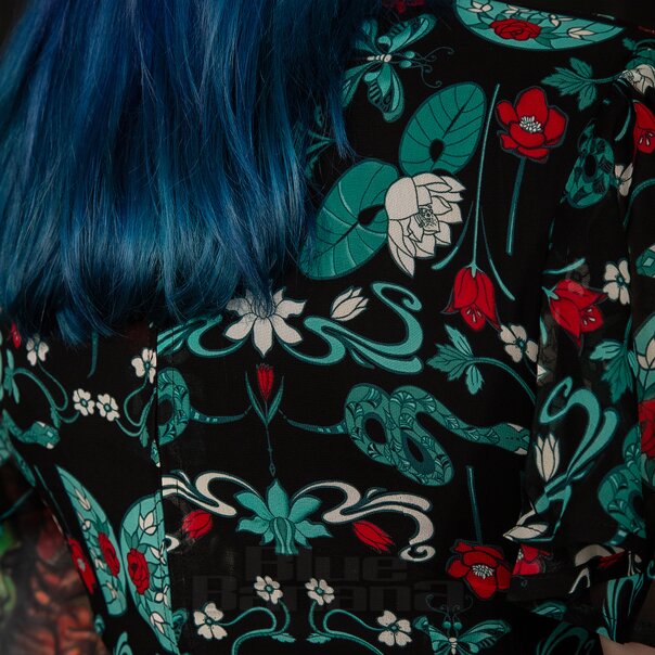 Hell Bunny Medea Dress (Black) | Blue Banana