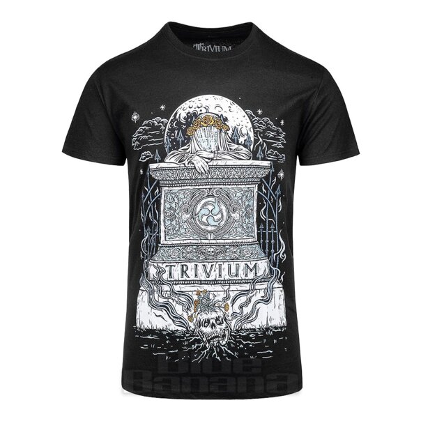 Trivium Tomb Rise T-Shirt (Schwarz) | Trivium Band-Merchandise