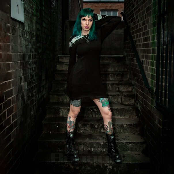 Heartless Vonda Top (Black/White) | Blue Banana