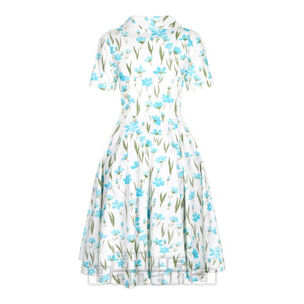 ELIANA DRESS BLEEDING HEARTS main image 0