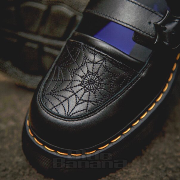 Dr Martens Buzz Mary Jane Wednesday Shoes (Black) | Blue Banana