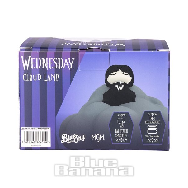 Offizielle Wednesdays-Wolkenlampe (Mehrfarbig) | Blaue Banane