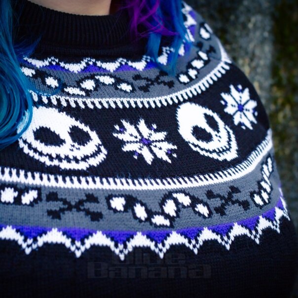 Nightmare Before Christmas Jack Knit Jumper | NBX Sweater