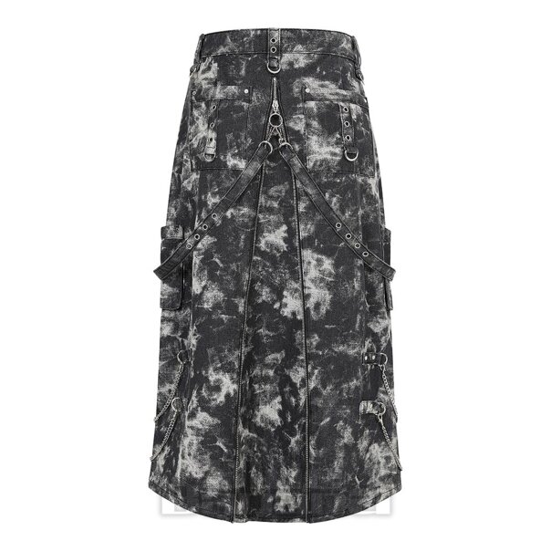Banned Eris Camo Skirt (Grau) | Blue Banana