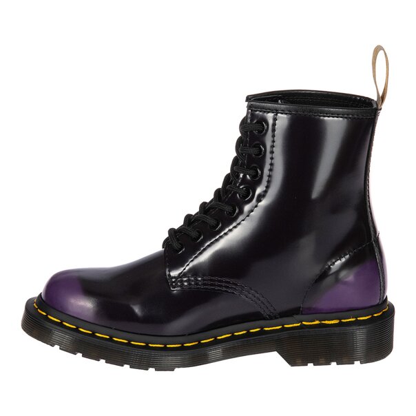 Dr Martens 1460 Vegane Gloss Oxford Rub Off Stiefel Lila