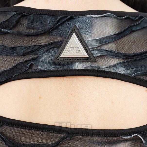 Chemical Black Viola Top (Grey) | Blue Banana