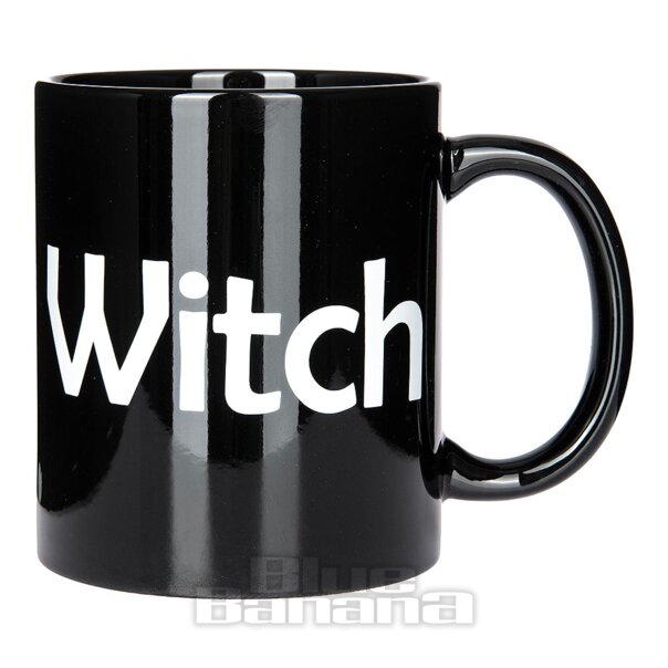 Blue Banana Witch Mug (Black) | Blue Banana