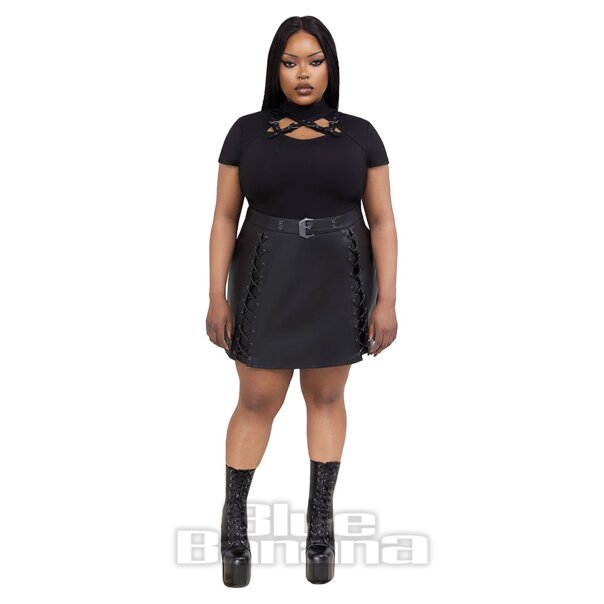 Killstar Nightbriar Harness Top (Black) | Blue Banana