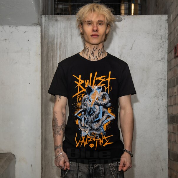 Official Bullet For My Valentine Cobra T Shirt (Black) | Blue Banana