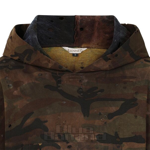 Banned Fable Hoodie (Braun/Schwarz) | Blue Banana