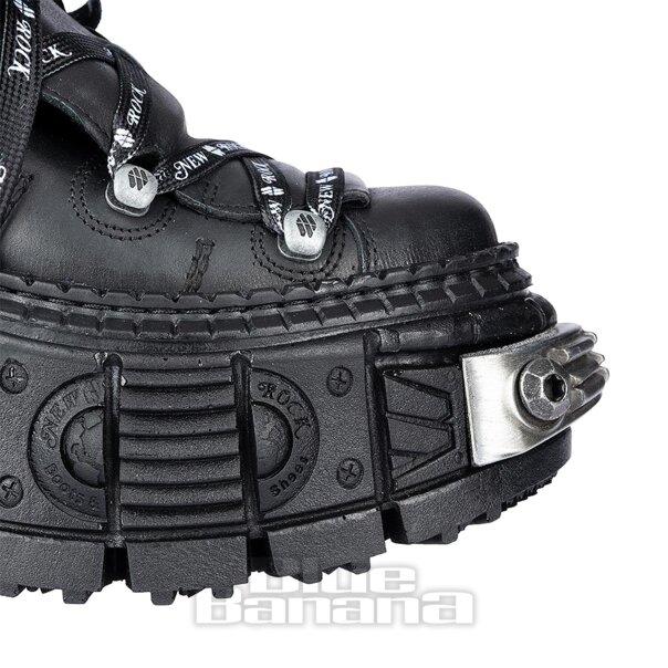 New Rock Laces C4 Shoe M-106 (Noir) | Blue Banana