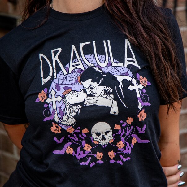 Dracula Fantasy T-Shirt (Black) | Horror Graphic Tees