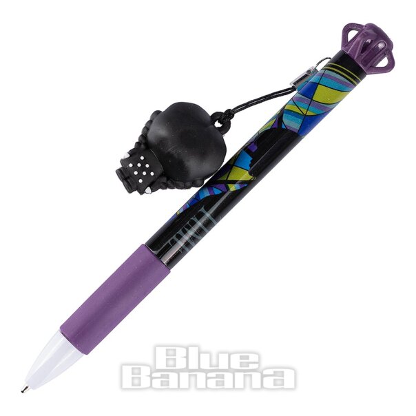 Offizielles Wednesday Mini Pen-Pals Kugelschreiber & Anhänger (Mehrfarbig) | Blue Banana
