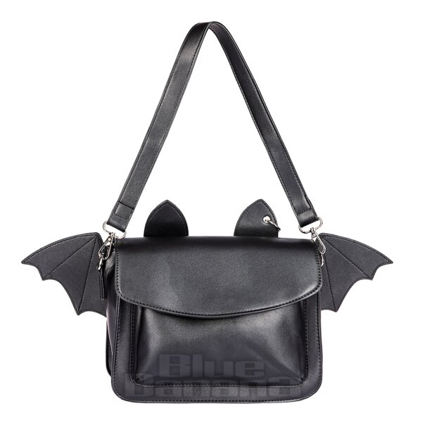 Banned Catacomb Bat Handbag (Black) | Blue Banana