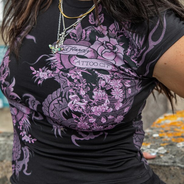 Ed Hardy Tattoo City T-Shirt (Black) | Alt Y2K Fashion