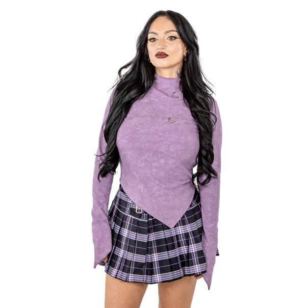 Banned Pierce Protocol Top (Purple) | Banned Alternative Tops
