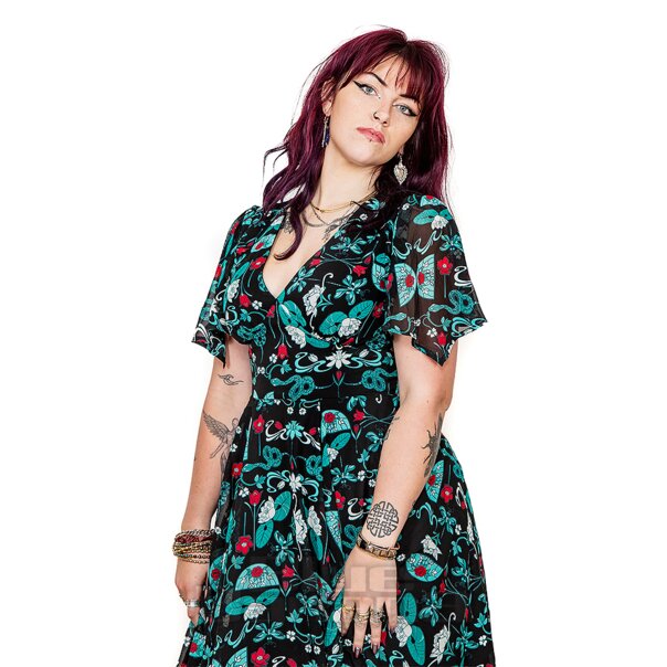 Hell Bunny Medea Dress (Black) | Blue Banana