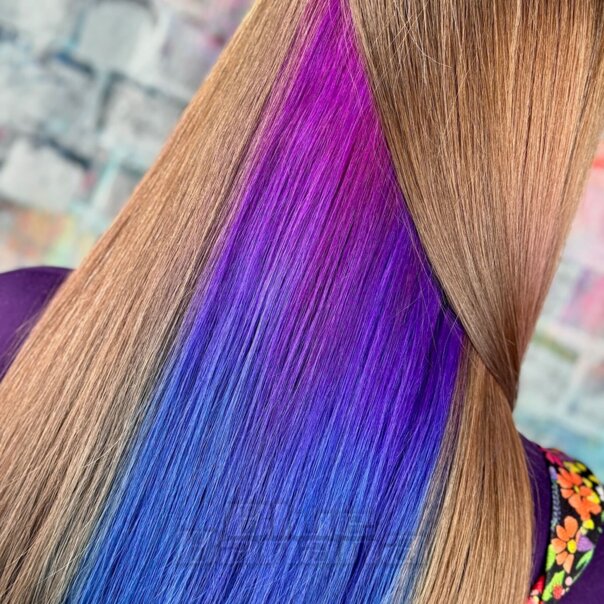 Tinte capilar semi-permanente de Manic Panic Amplified (Rockabilly Blue - azul rockabilly)