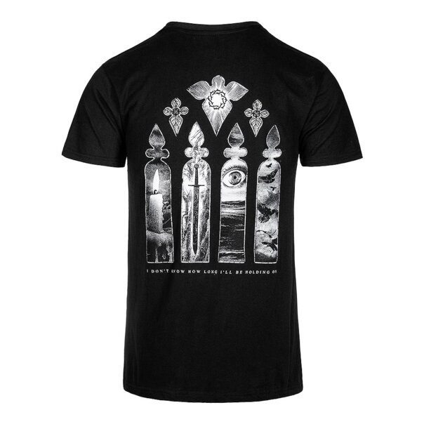 Bad Omens Stained Glass T-Shirt (Carbon) | Official Band Merch
