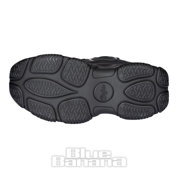 Baskets véganes Buffalo Prowler One (noires) | Blue Banana Footwear