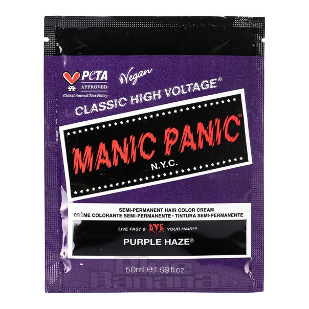 Tinte para el cabello Manic Panic High Voltage Classic Cream Formula (Purple Haze) | Blue Banana
