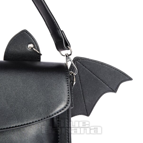 Banned Catacomb Bat Handbag (Black) | Blue Banana