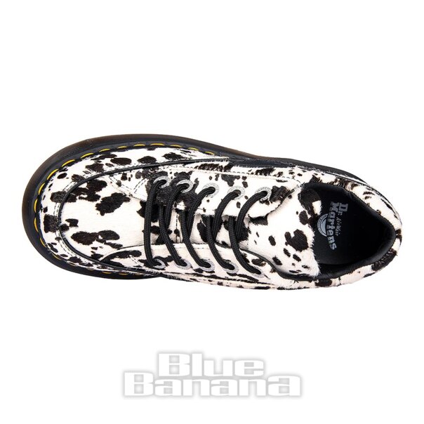 Dr. Martens Buzz 5I Dalmatiner-Schuh (Schwarz & Creme) | Blue Banana