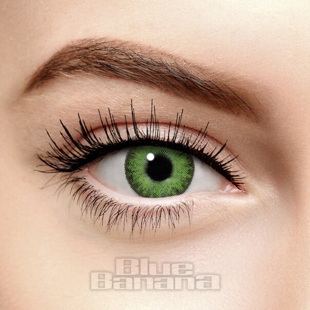 Peridot Green Coloured Contact Lenses (Daily) | Coloured Contact Lenses