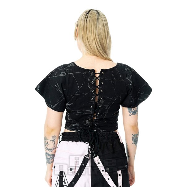 Vixxsin Shadowglass Top (Black) | Alternative Clothing, Gothic Clothing