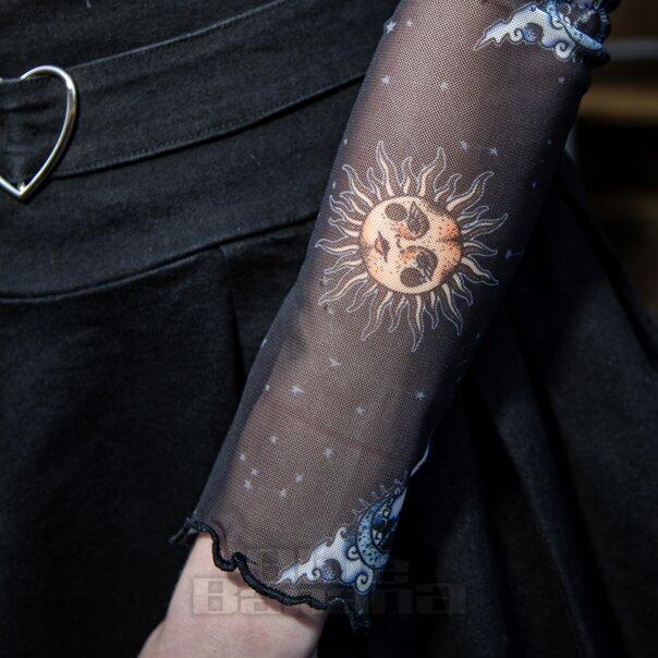 Hell Bunny Top in Rete Solaris | Top in Rete Constellation