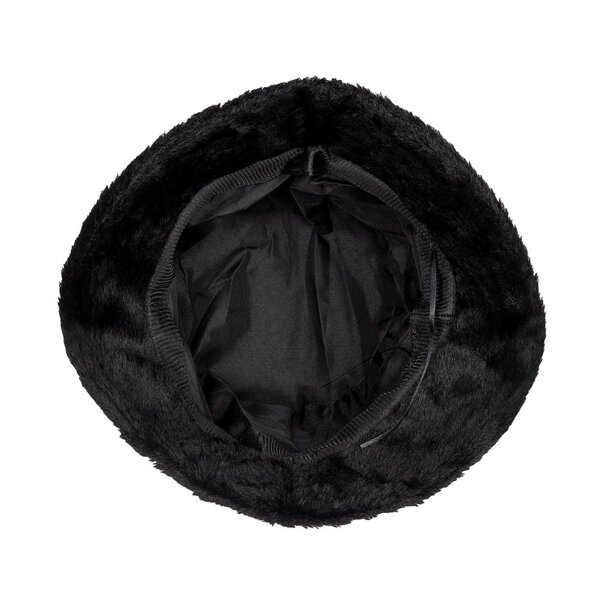 Blue Banana Fluffy Bucket Hat (Black) | Alternative Accessories
