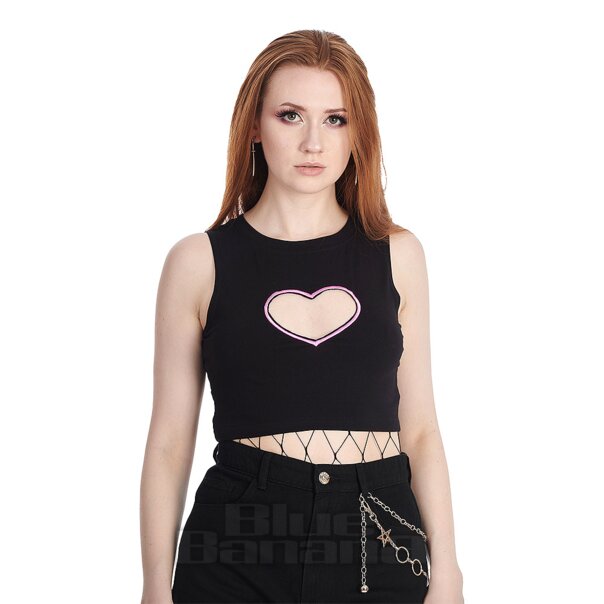 Banned Saki Top (Black)