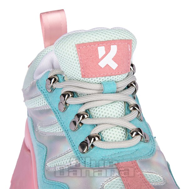 Scarpe Da Ginnastica Robuste Koi Rosa Infinity Zone | Scarpe Con Plateau Alt