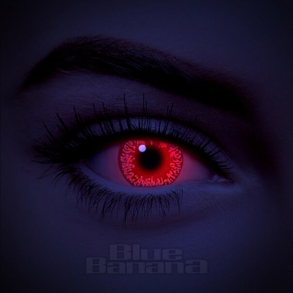 Honigfarbene UV I-Glow Farbige Kontaktlinsen (30 Tage) | Coloured Contacts