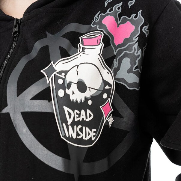 Cupcake Cult Death Potion Hoodie (Black) | Gothic Clothing