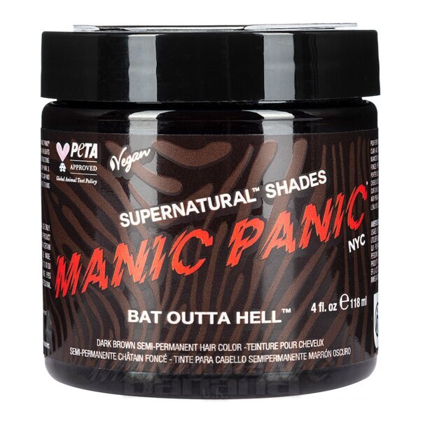 Manic Panic Supernaturals High Voltage® Classic Hair Colour 118ml (Bat Outta Hell) | Manic Panic Supernaturals