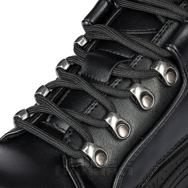 Chaussure végane Buffalo Gospher Hike (noire) | Blue Banana Footwear