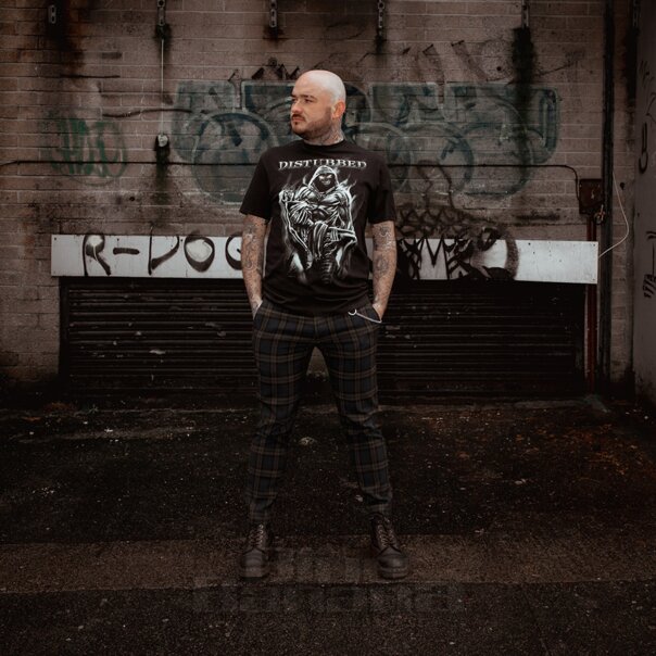 Official Disturbed Lost Souls T Shirt (Black) | Official Band Merchandise US