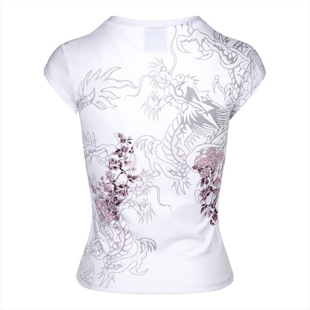 Ed Hardy Tattoo City T-Shirt (White) | Alt Y2K Fashion