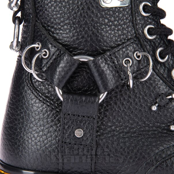 Dr Martens Jadon Hardware Piercing Boots (Black)