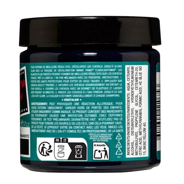 Manic Panic High Voltage Semi-Permanent Green Hair Dye | Green Hair color