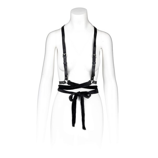 Blue Banana Hüftgurt-Harness (Schwarz) | Alternative Accessoires