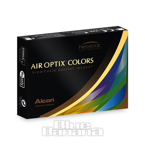 Air Optix Colors Honigfarbene Monatslinsen mit Sehstärke