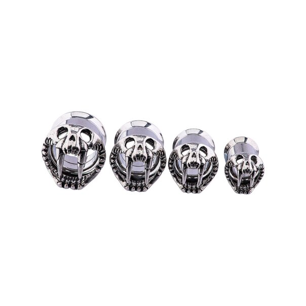 Blue Banana Surgical Steel Viper Saddle Hanger (Silver) | Body Piercing Jewellery