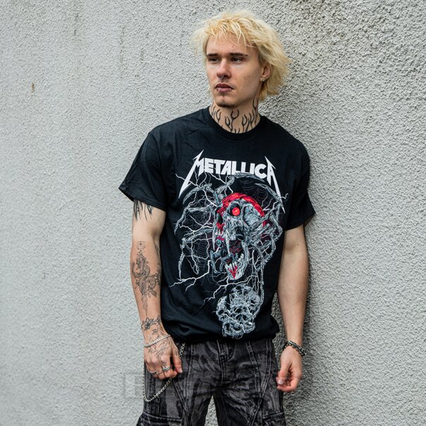 Metallica Ragno Morto Maglietta (Nero) | Blue Banana