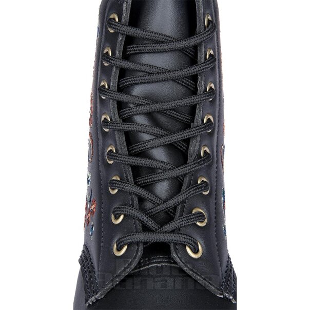 Dr Martens 1460 Vonda Boots (Schwarz) | Blaue Banane