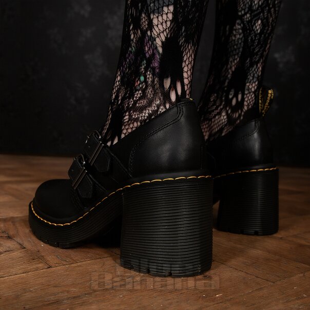 Dr Martens Eviee Sendal Leather Heeled Shoes | Womens Work Heels