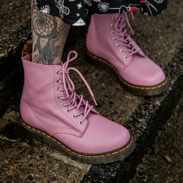 Dr Martens 1460 Virginia Boot (Dusty Rose) | Alternative 1460 Boots